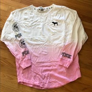 Pink jersey tee